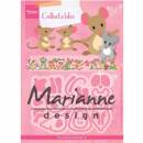 Marianne Design Elines mice family, Maus-Familie
