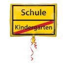 Folienballon "Schule-Kindergarten" Schulanfang...