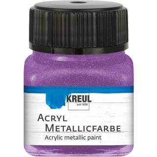 Acryl-Metallicfarbe Flieder, 20 ml