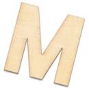 Holz-Buchstabe M, 40 x 2 mm