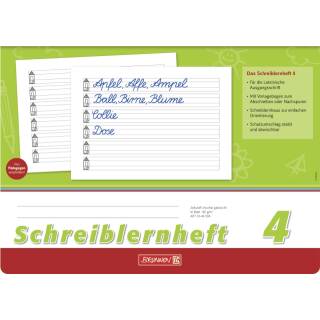 Schreiblernheft A4 quer Nr. 4